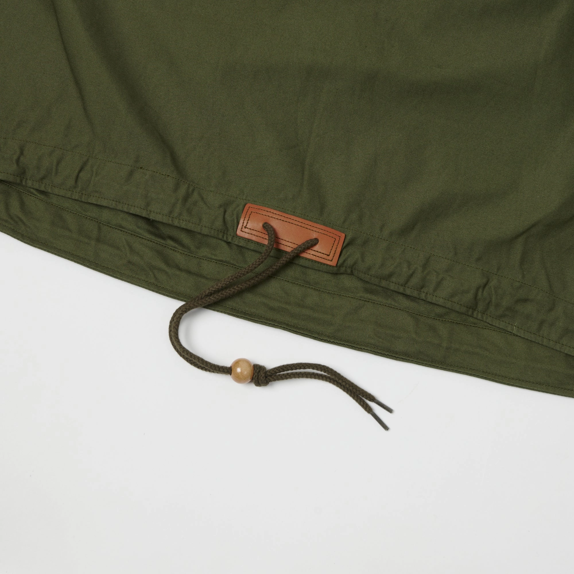 Spellbound Canvas Smock Jacket - Army Green