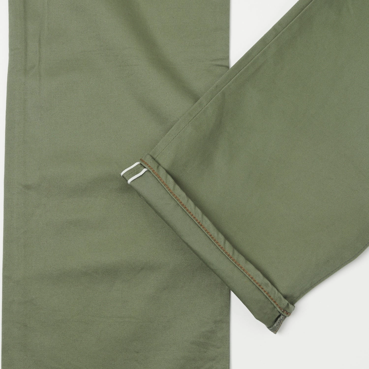 Spellbound Chino Cloth Regular Straight Jean - Olive Green