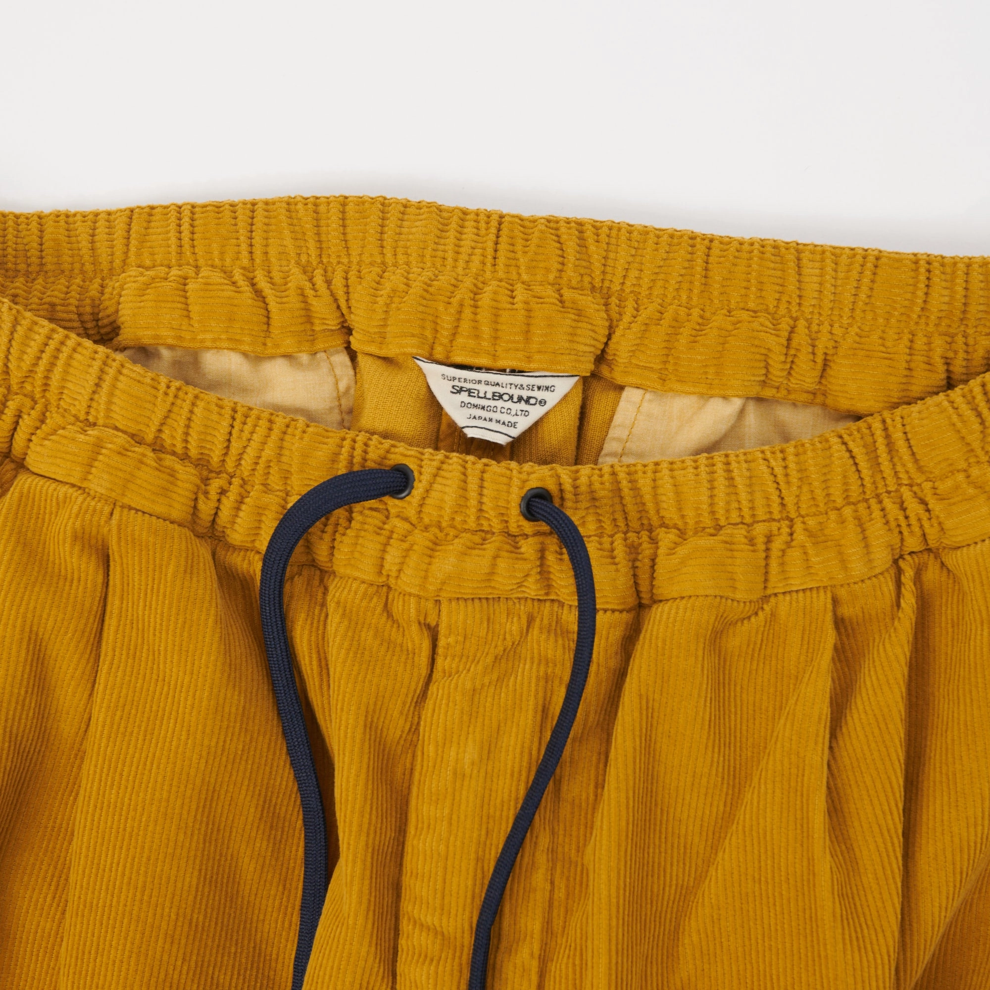 Spellbound Corduroy Wide Tapered Trouser - Mustard