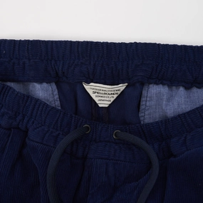 Spellbound Corduroy Wide Tapered Trouser - Navy