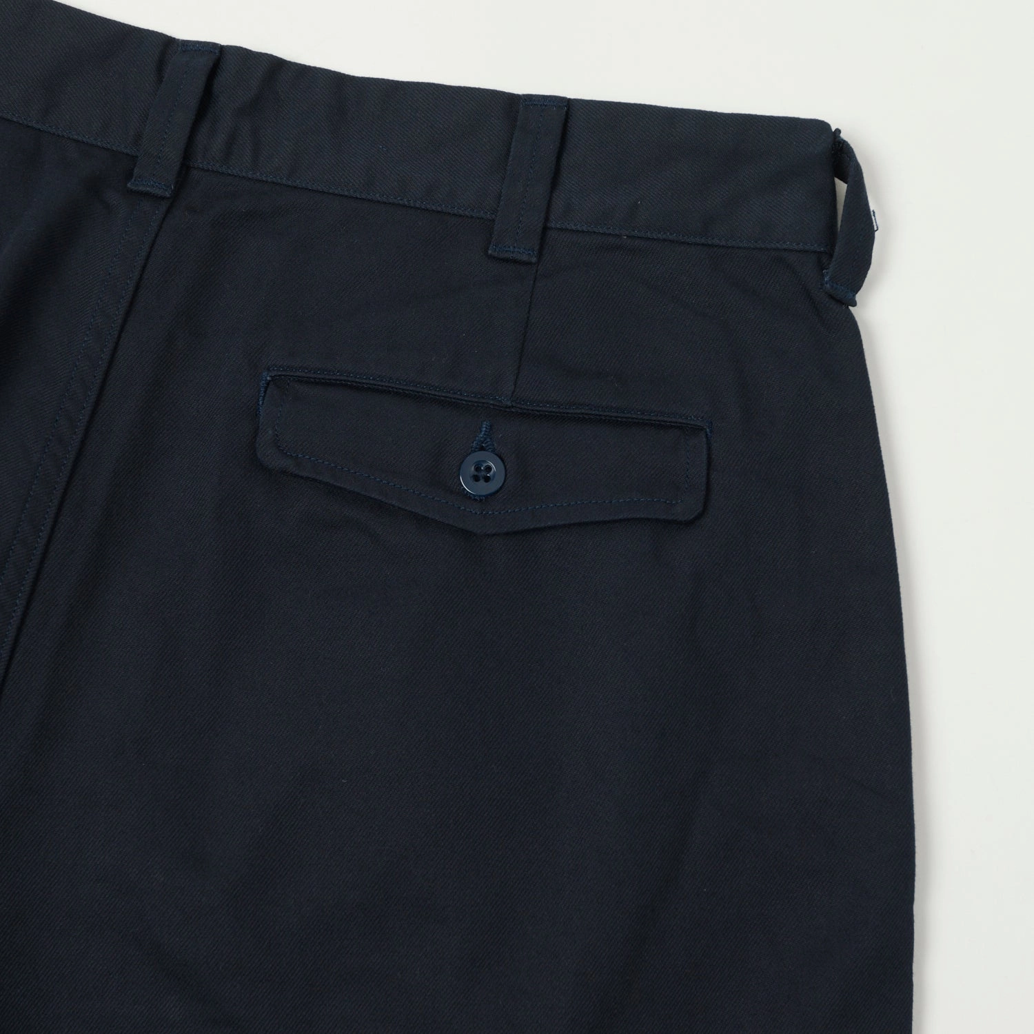 Spellbound Double Pleat French Trousers - Navy