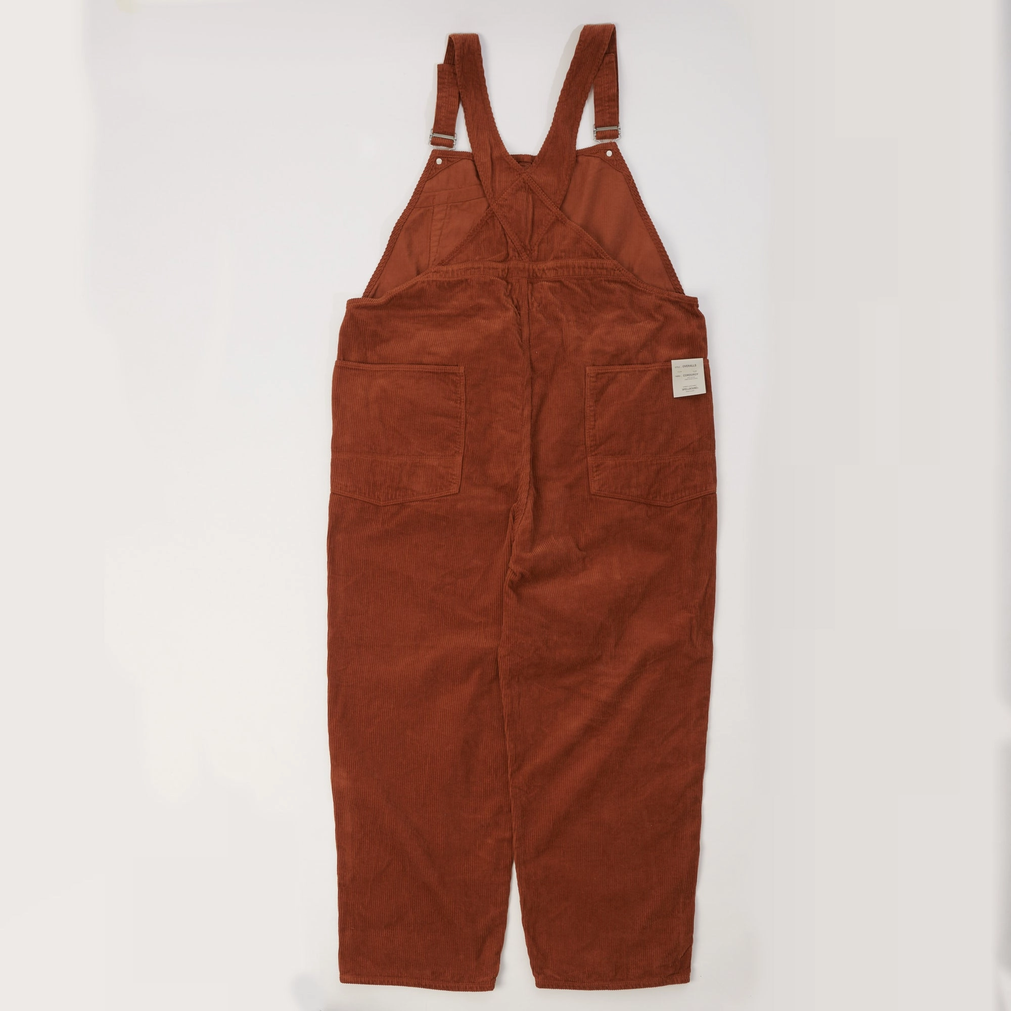 Spellbound Heavy Corduroy Overalls - Brick