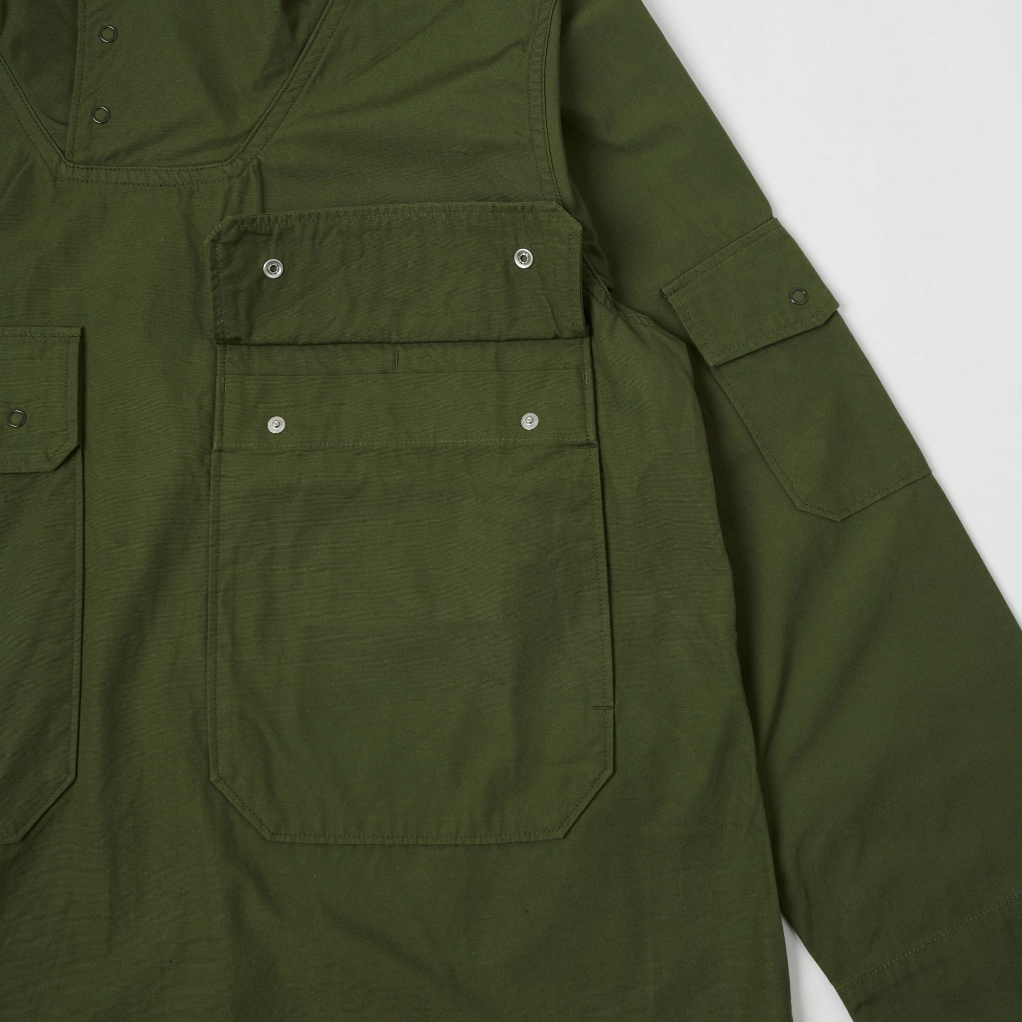 Spellbound Military Smock Jacket - Olive Drab