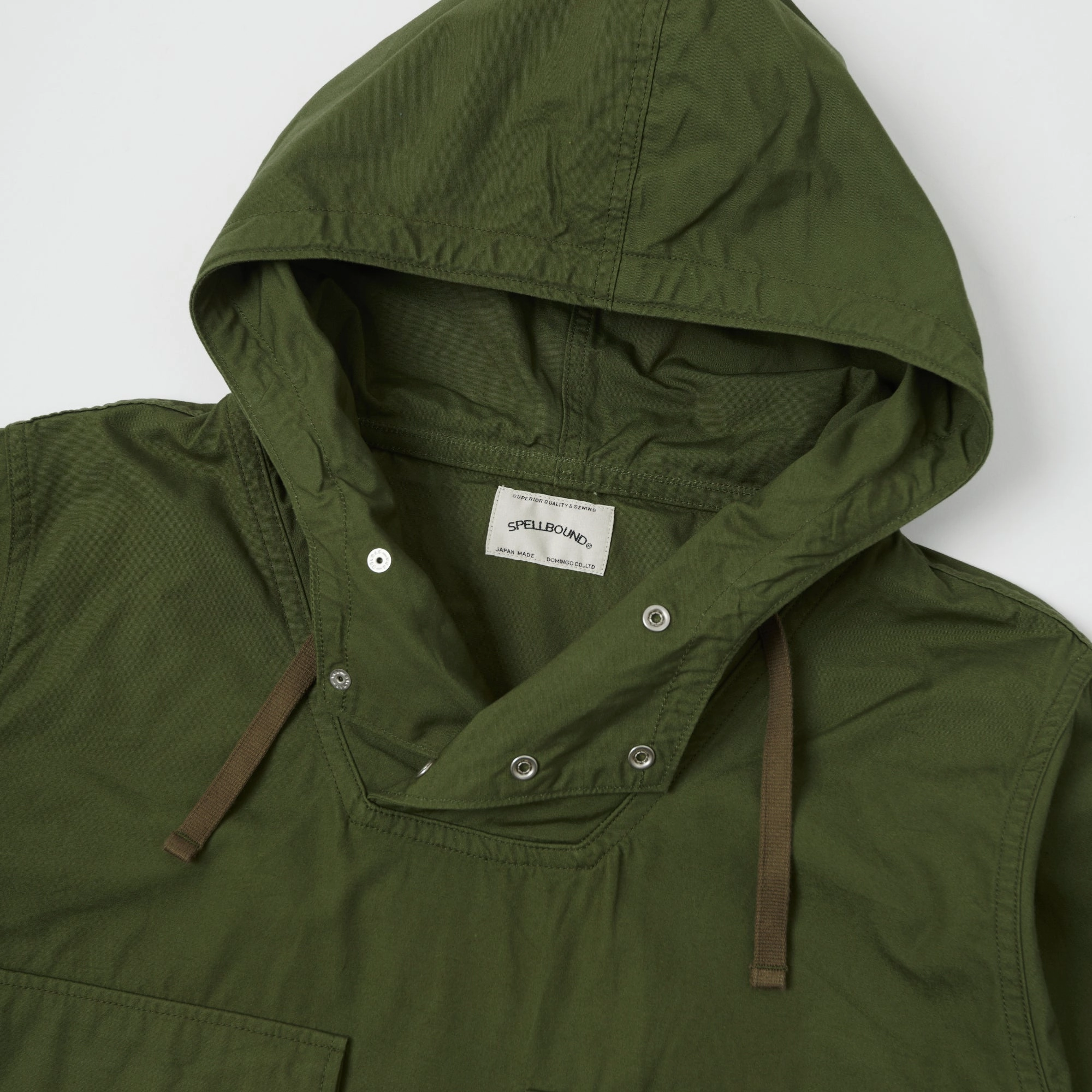 Spellbound Military Smock Jacket - Olive Drab