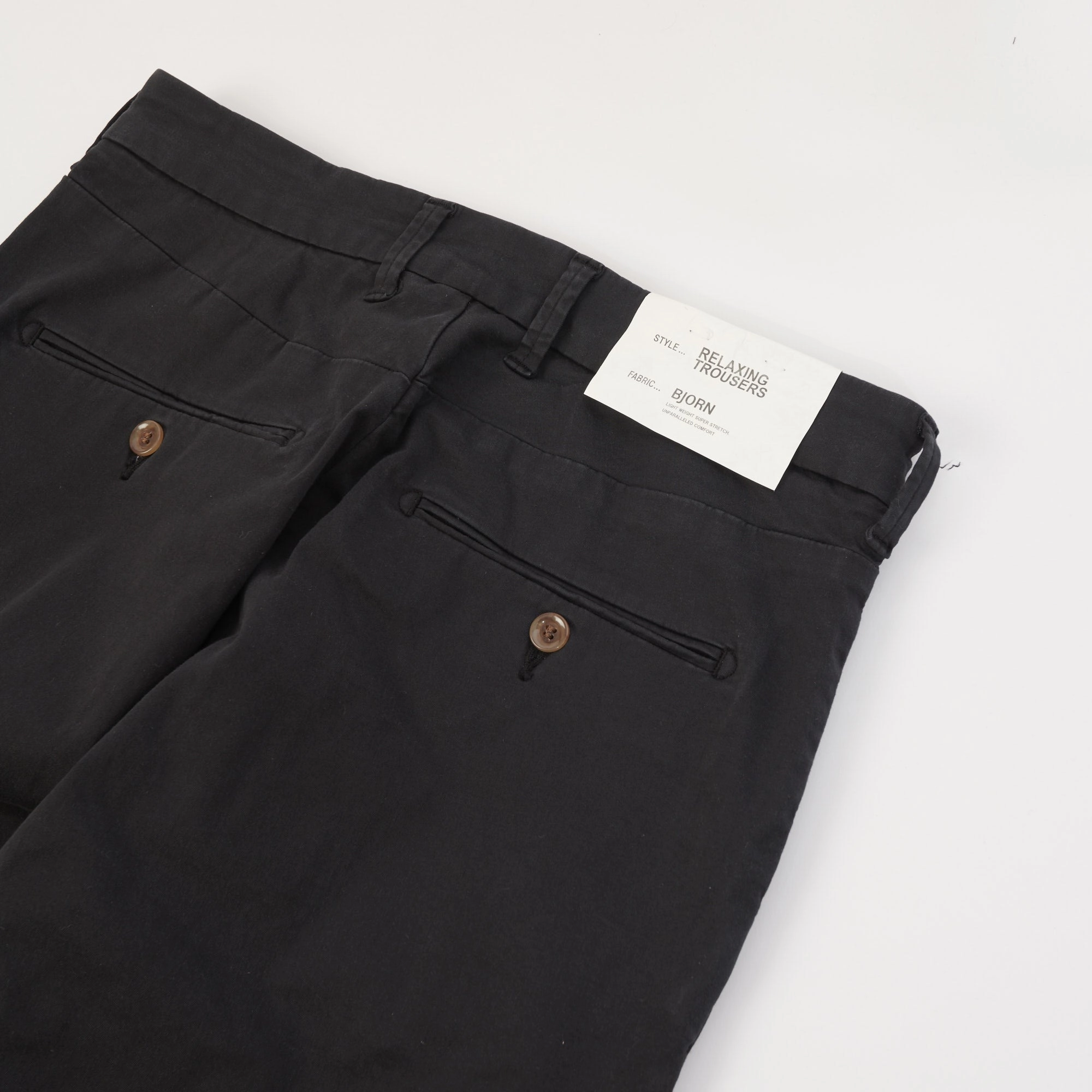 Spellbound Slim Tapered Stretch Chino - Black