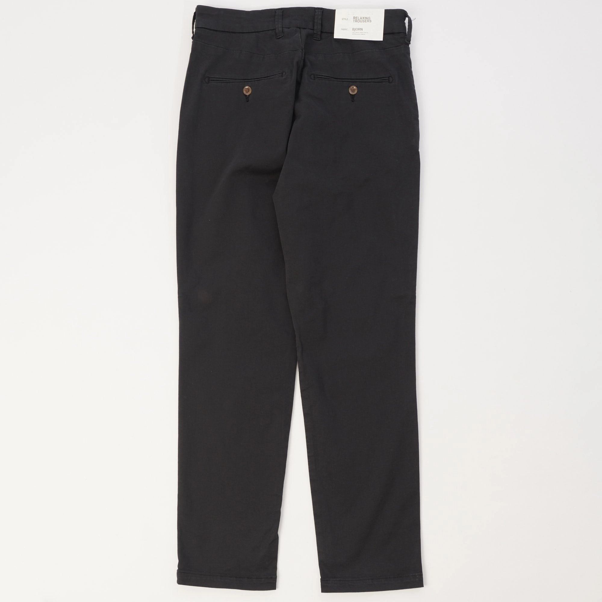 Spellbound Slim Tapered Stretch Chino - Black