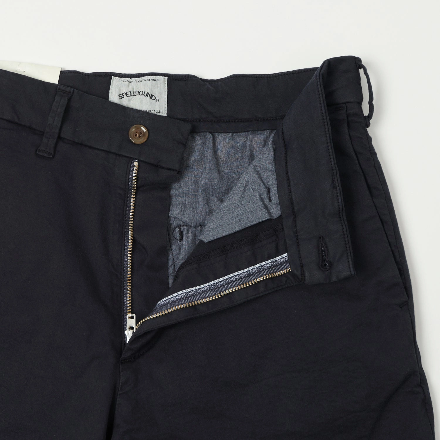 Spellbound Slim Tapered Stretch Chino - Dark Navy