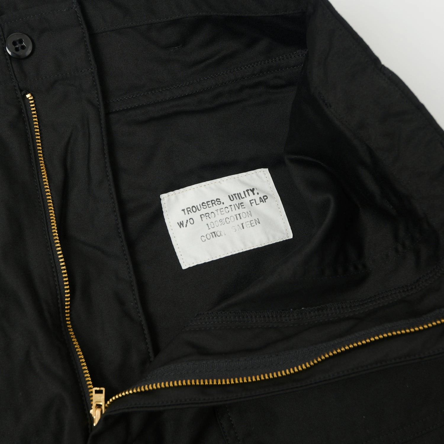 Spellbound Tapered Utility Trouser - Black