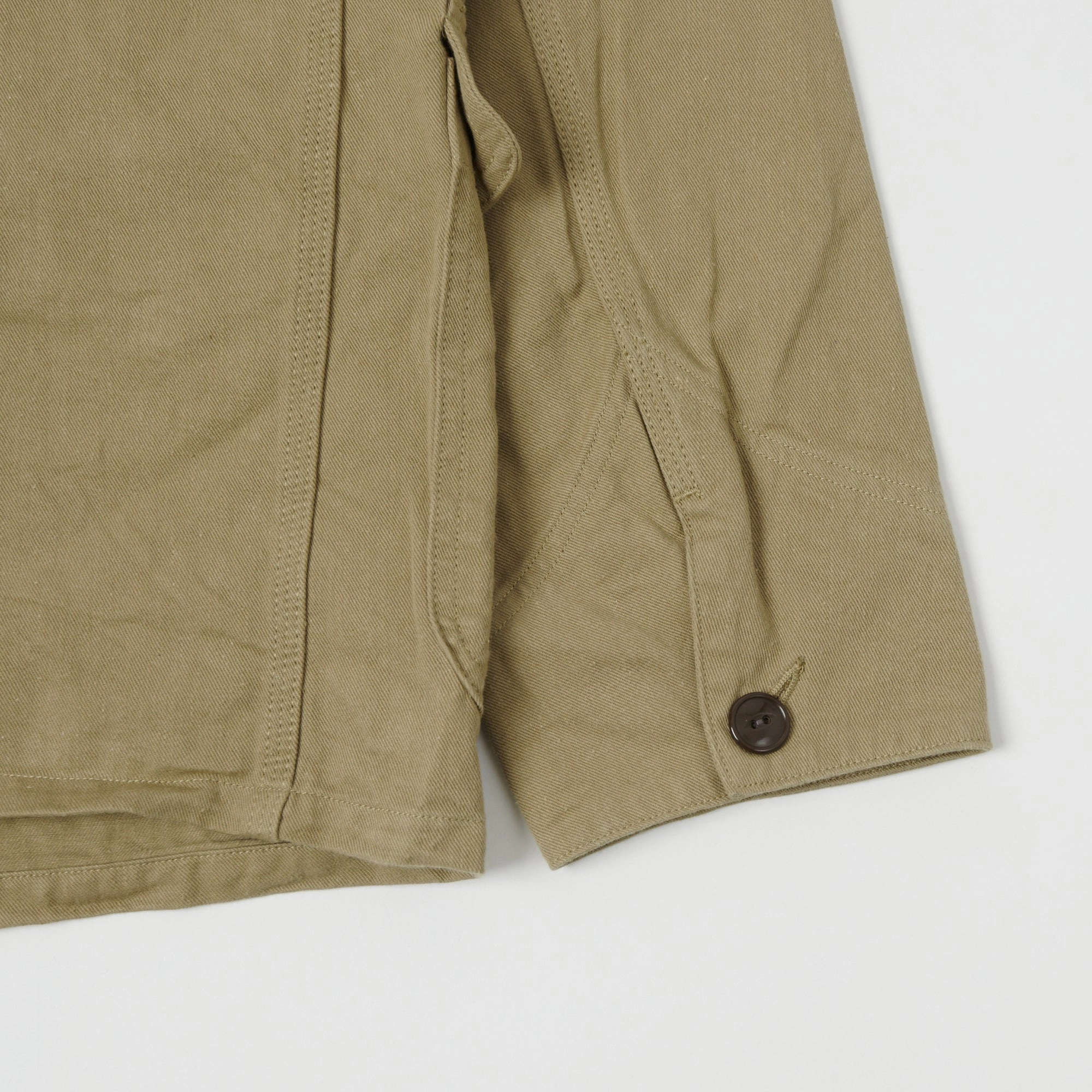 Spellbound Twill Work Jacket - Beige