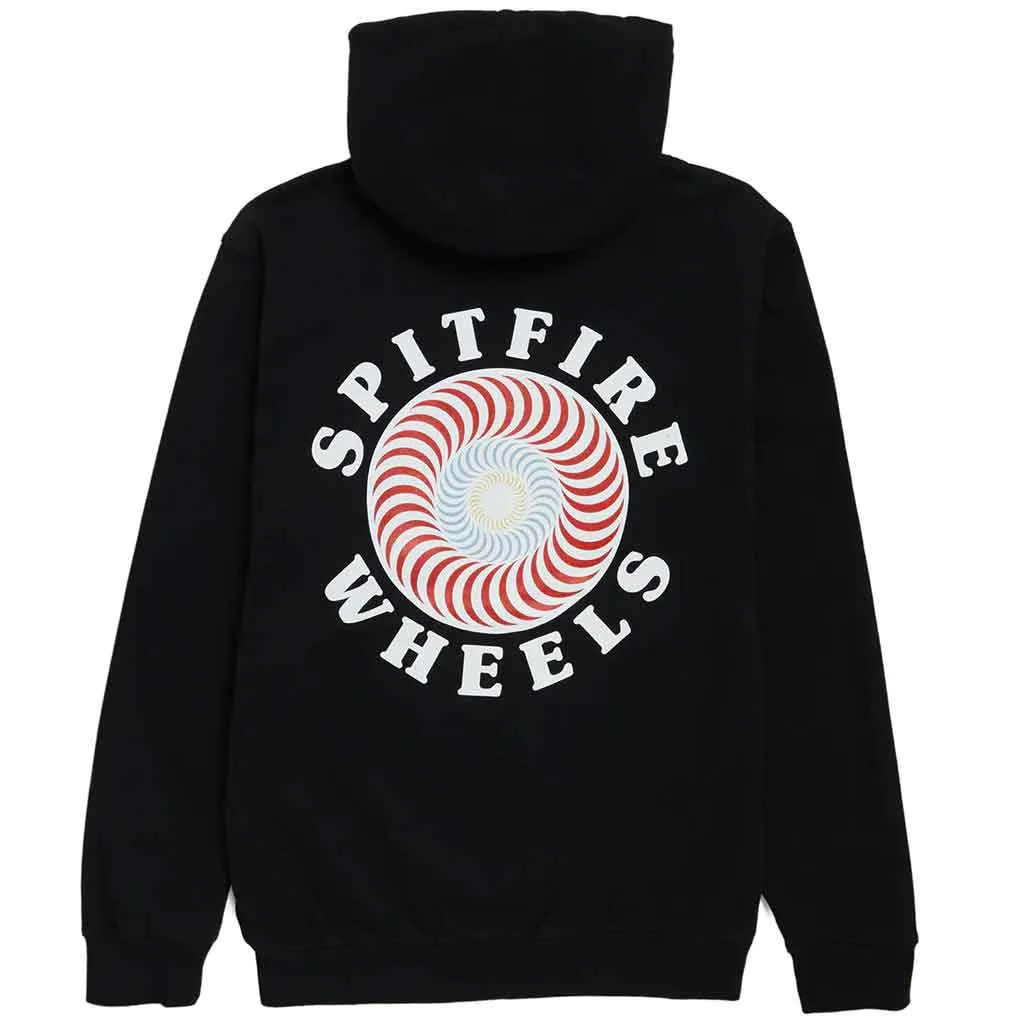 Spitfire OG Classic Fill Hoodie - Black/Multi