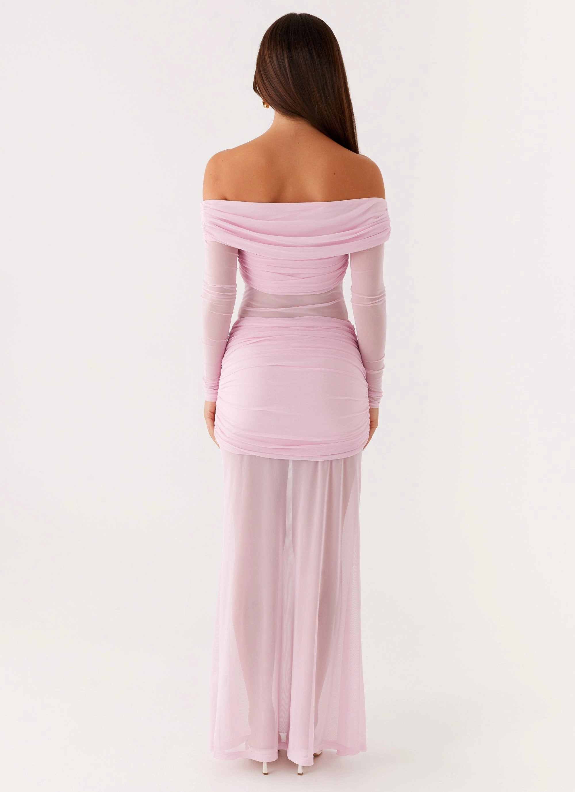 Alter Ego Maxi Dress - Pink Contemporary Design