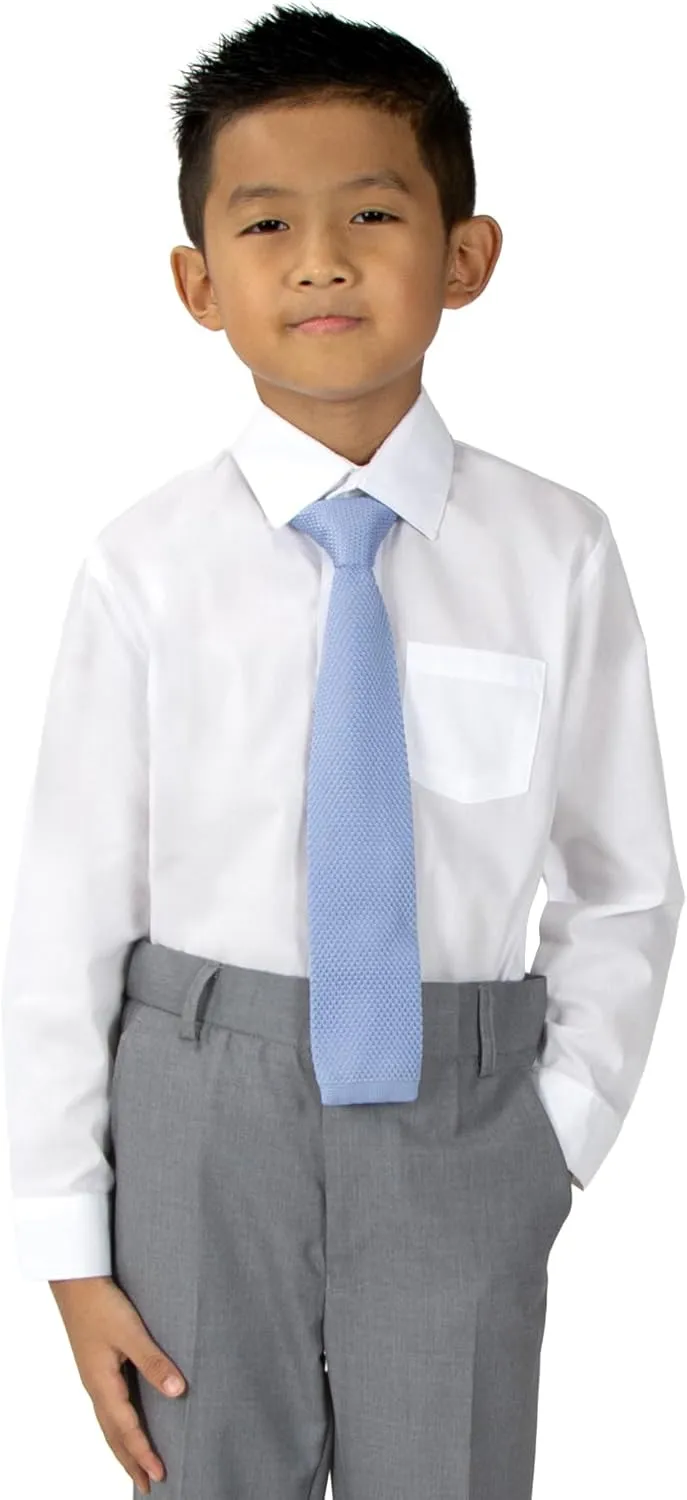 Spring Notion Boys' Pre-tied Knit Necktie with Adjustable Strap