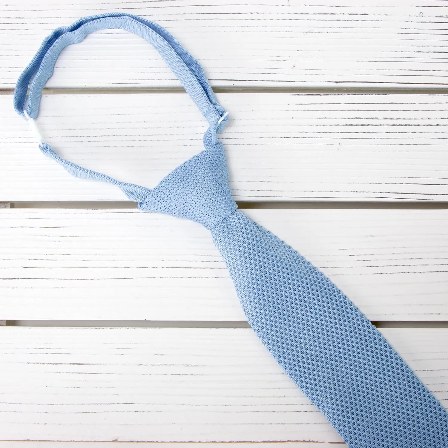 Spring Notion Boys' Pre-tied Knit Necktie with Adjustable Strap