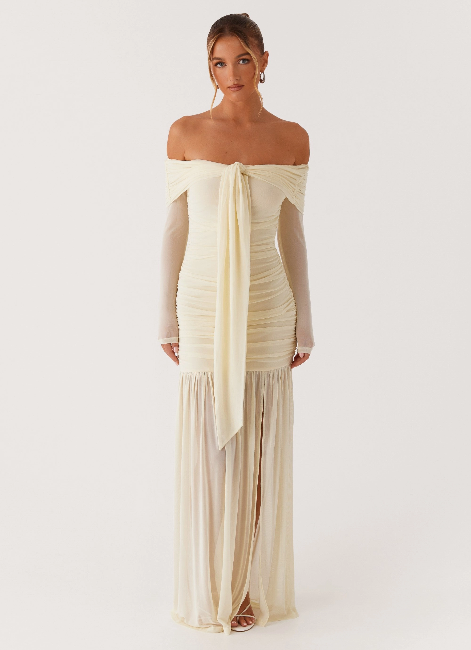Versatile Look Ginny Maxi Dress - Yellow