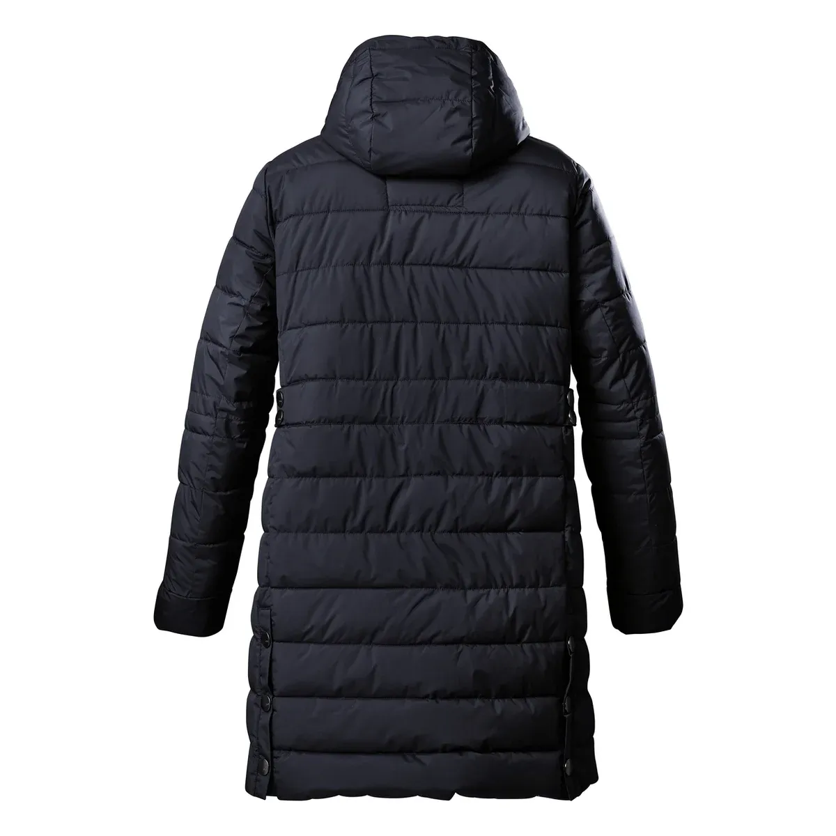 Stoy Abbess Women's Plus Size Long Puffer Winter Coat Navy sizes 20-26