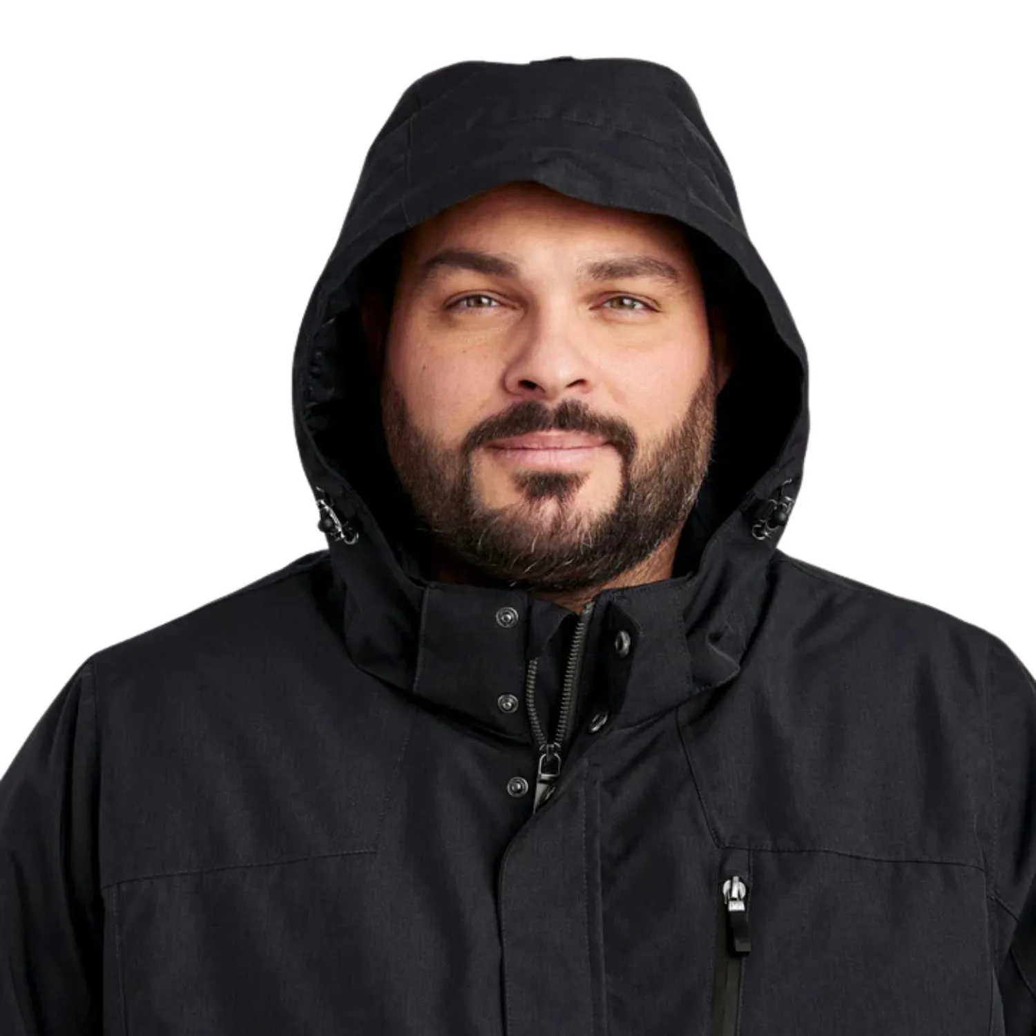 Stoy Alec Mens Plus Size Jacket Black Blue Sizes 3XL-6XL