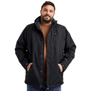 Stoy Alec Mens Plus Size Jacket Black Blue Sizes 3XL-6XL