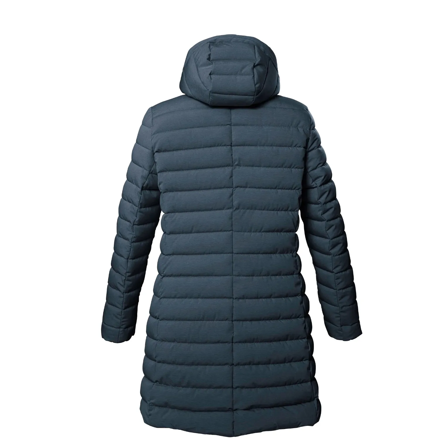 Stoy Astrid Women's Plus Size Long Puffer Storm Blue Sizes 22-30