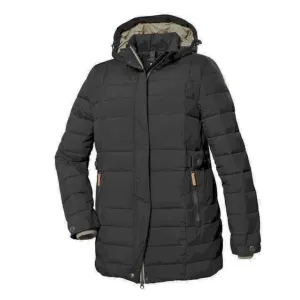 STOY Deena Women’s Puffer Jacket Black Plus Size 22 - 26