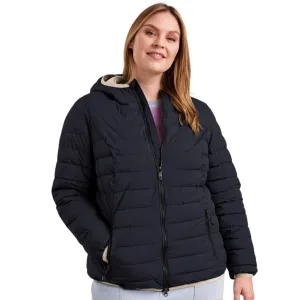 STOY Elke Women’s Plus Size Puffer Jacket Dark Navy Size 28