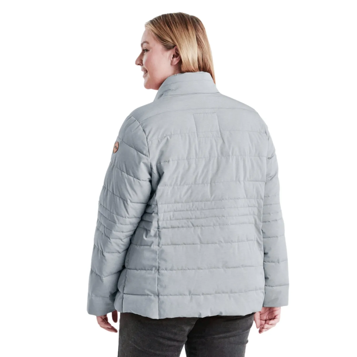 STOY Mia Women’s Plus Size Puffer Jacket Blue Sizes 22-32