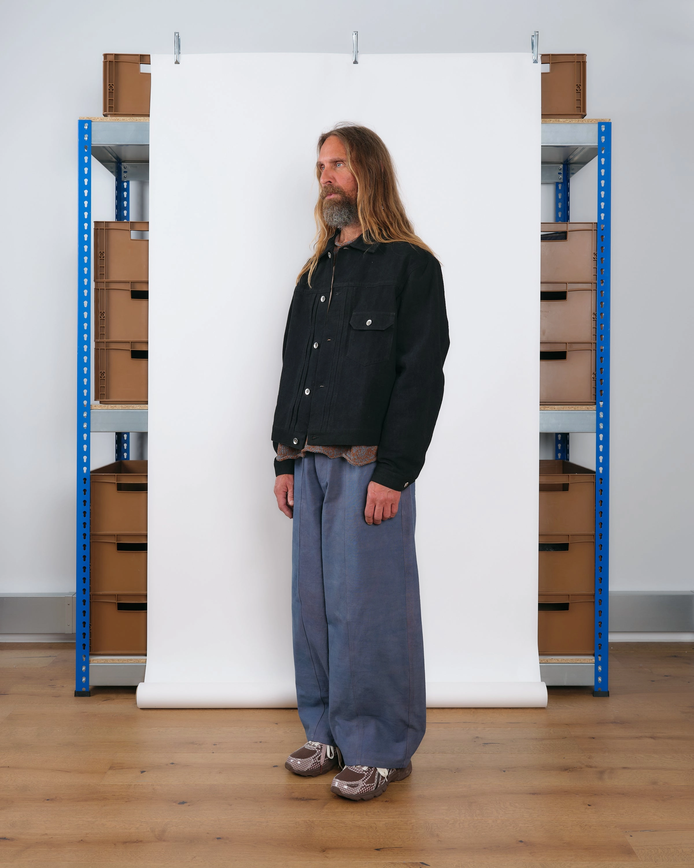 Minimalist Silhouette Theory Jacket - R.T.S. CO-80