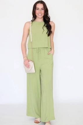 Breathable Design Recycled Polyester Sugarloaf Pants - Avocado (FINAL SALE)