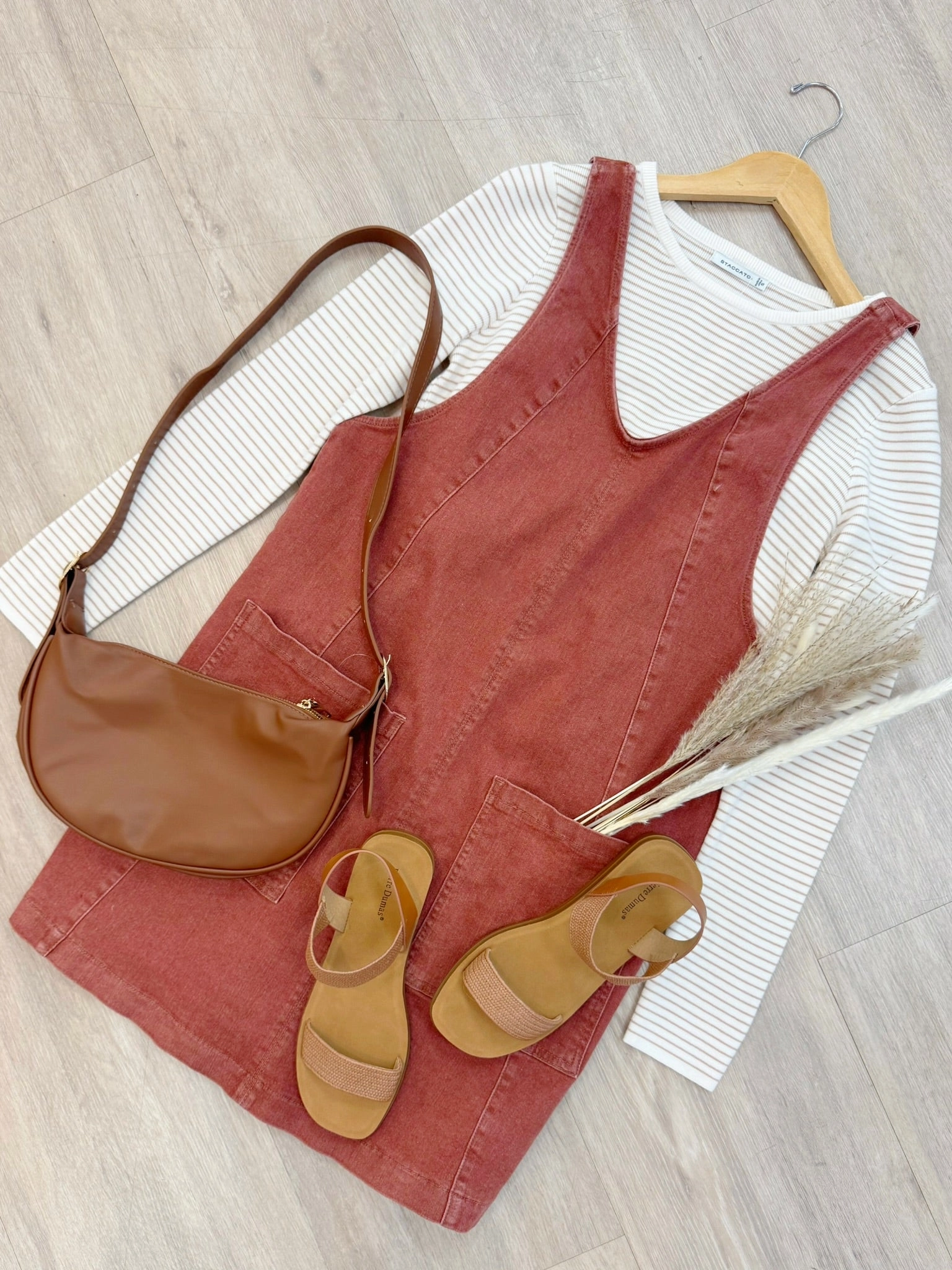 First Of Fall Overall Dress ArticulatedElbowShaping