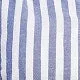 Striped Short Sleeve Notched Regular Plus Size Blouse