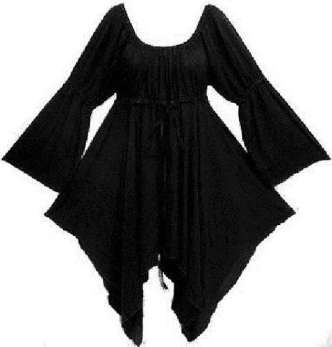 Stunning Sexy Peasant Blouse & Harem Pants Set