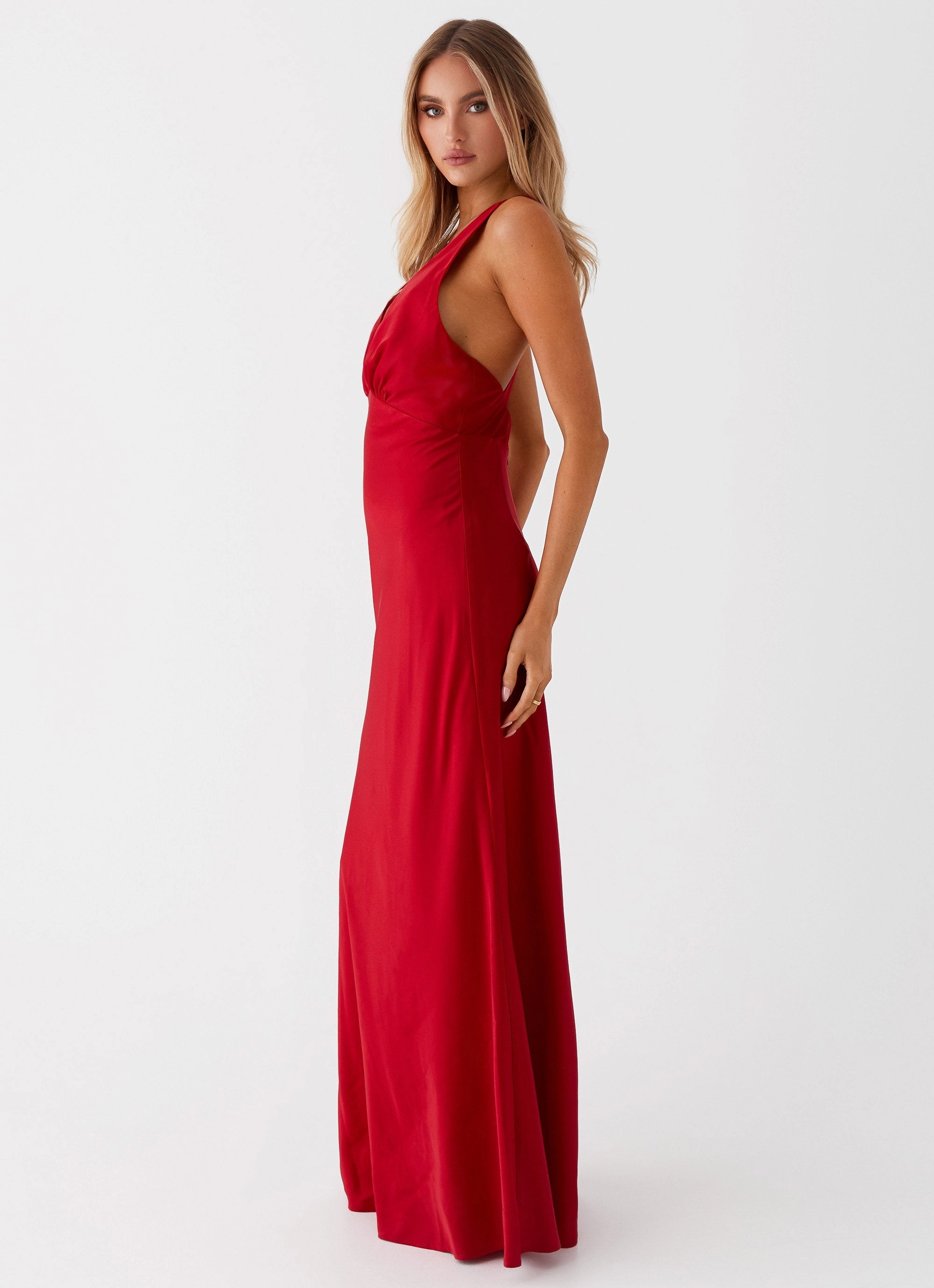 Basic Mood Slyvia Maxi Dress - Red