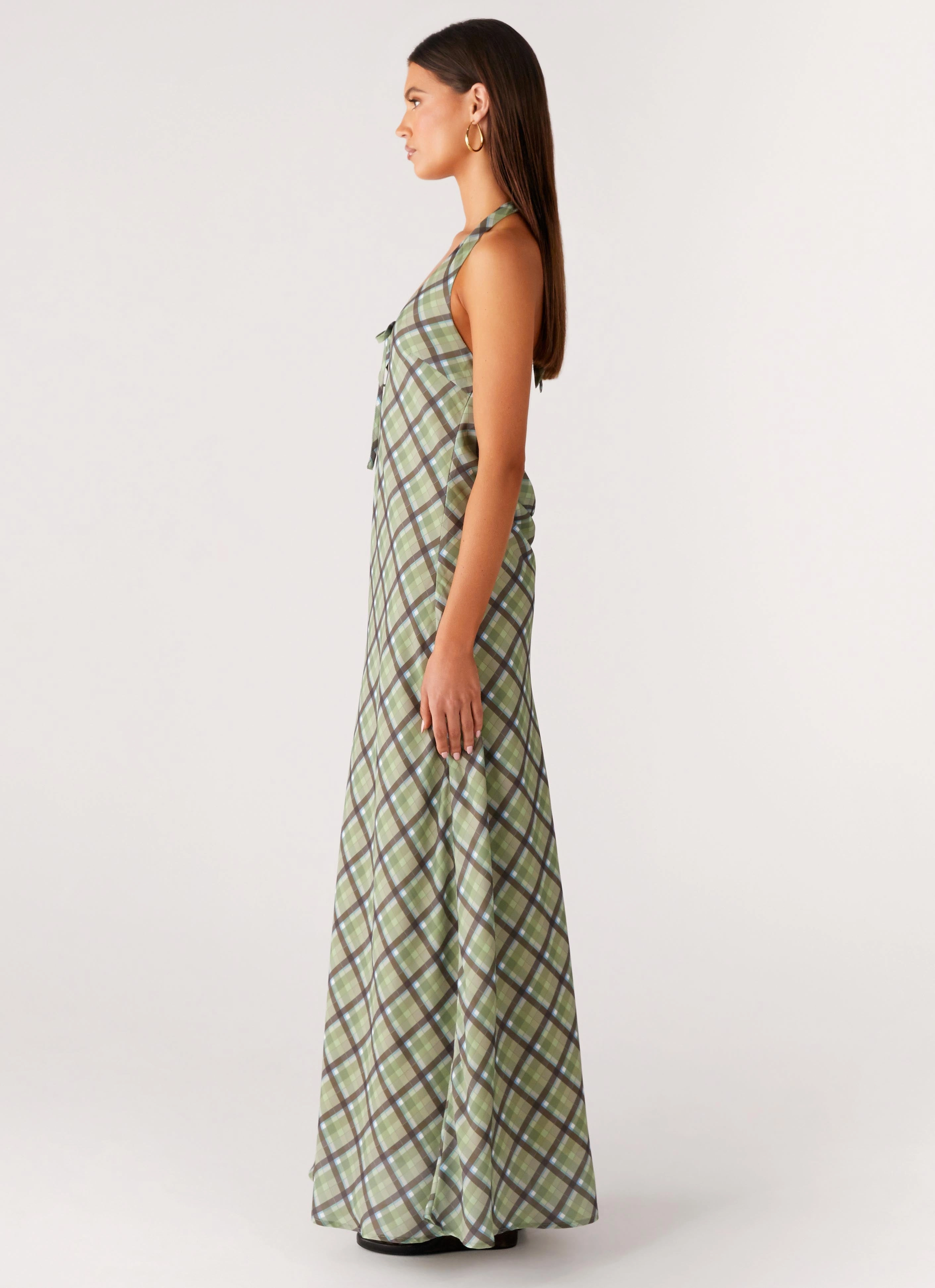 Perfect Mood Coralie Maxi Dress - Cedar Check