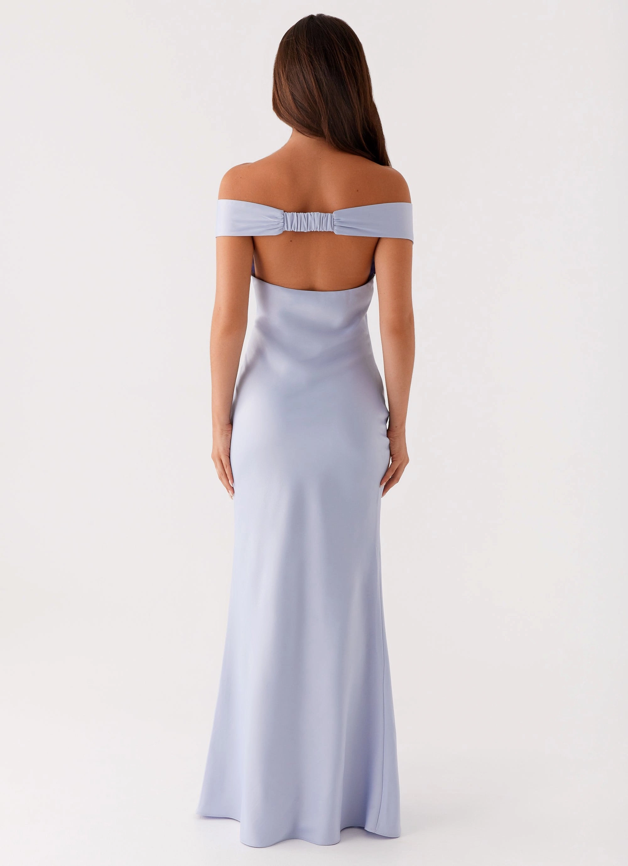 Jenner Maxi Dress - Blue Breathable Style Fitted Style