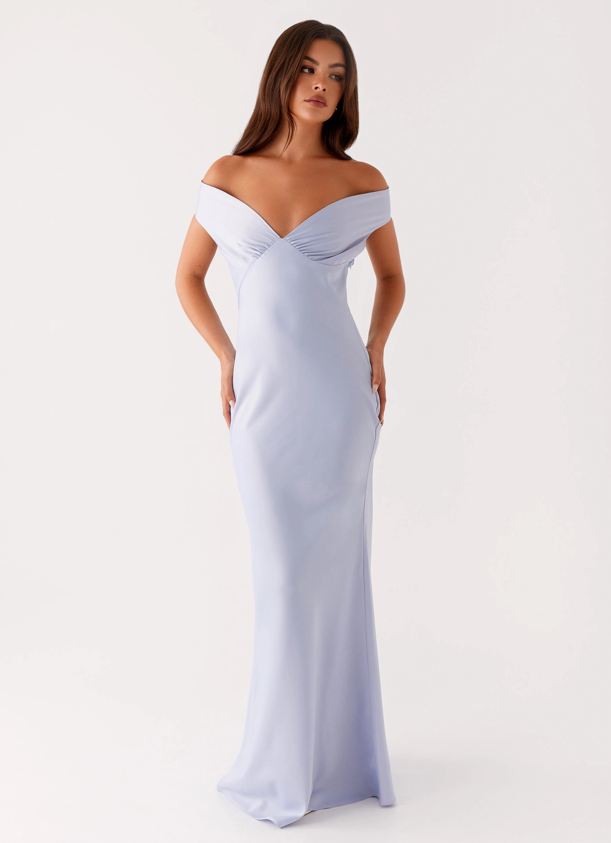 Jenner Maxi Dress - Blue BreathableFabric