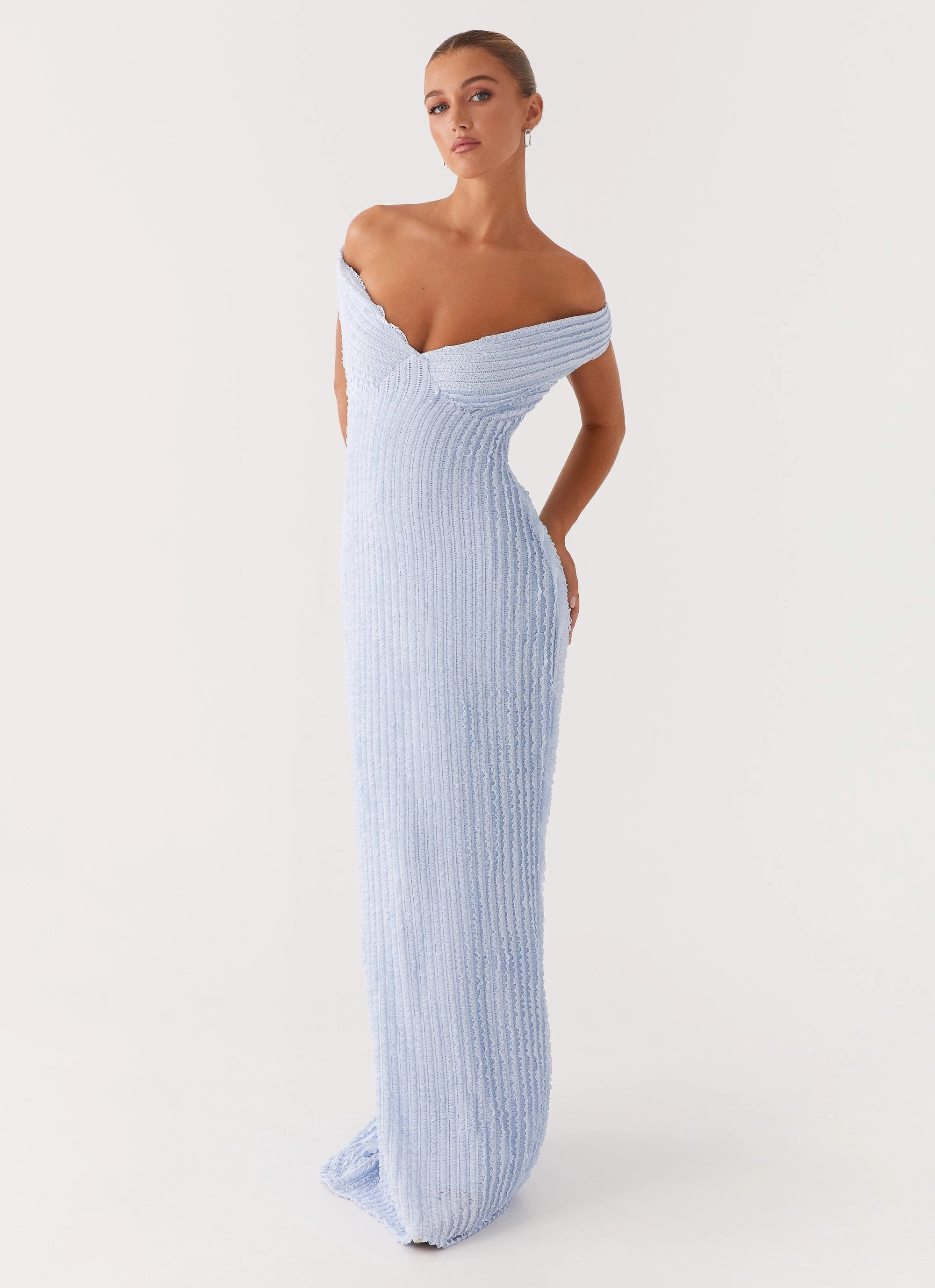 Chantelle Maxi Dress - Blue Pure Aesthetic