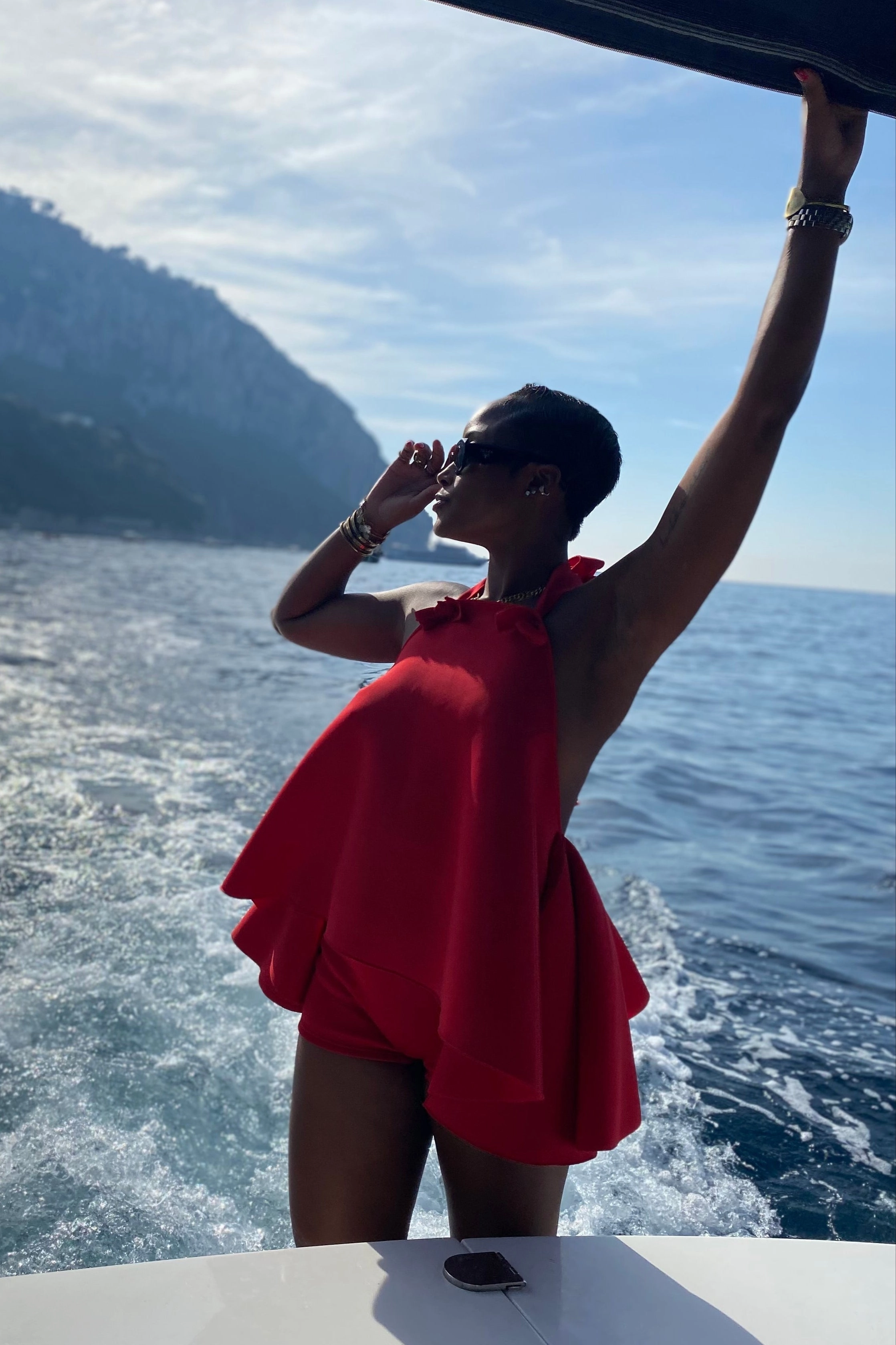 Slim Shape Heather Short Set