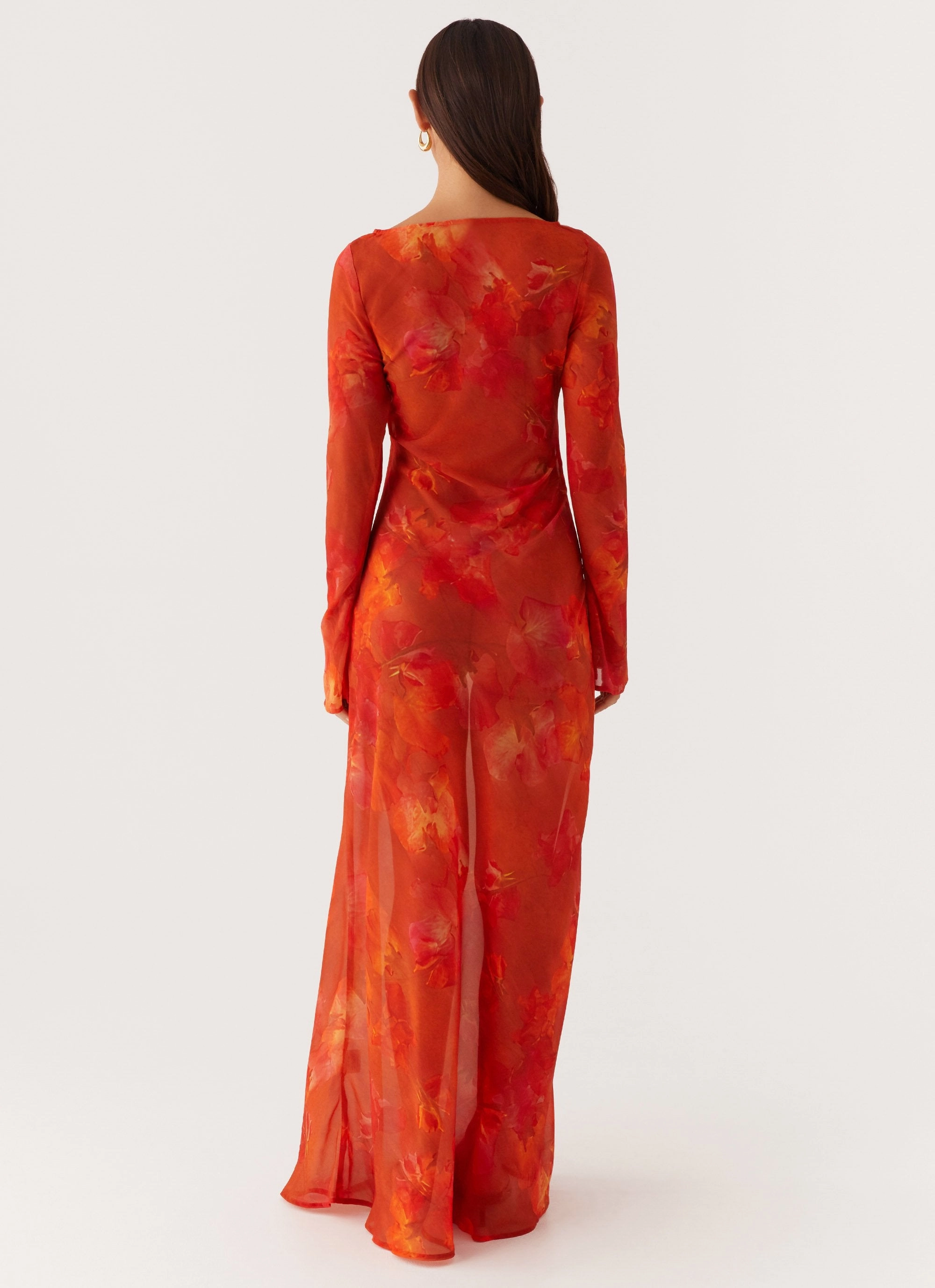 Lorde Maxi Dress - Amber Simple Bow