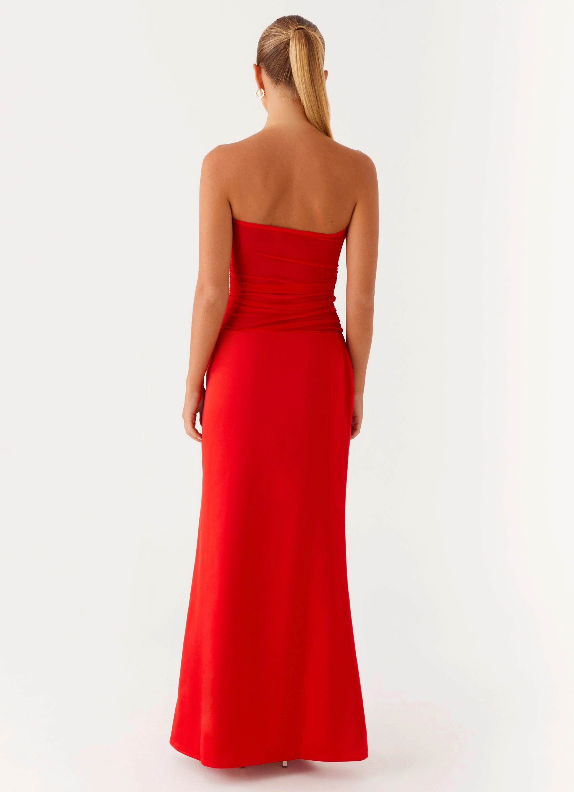 Year Round Rewind Maxi Dress - Tangerine