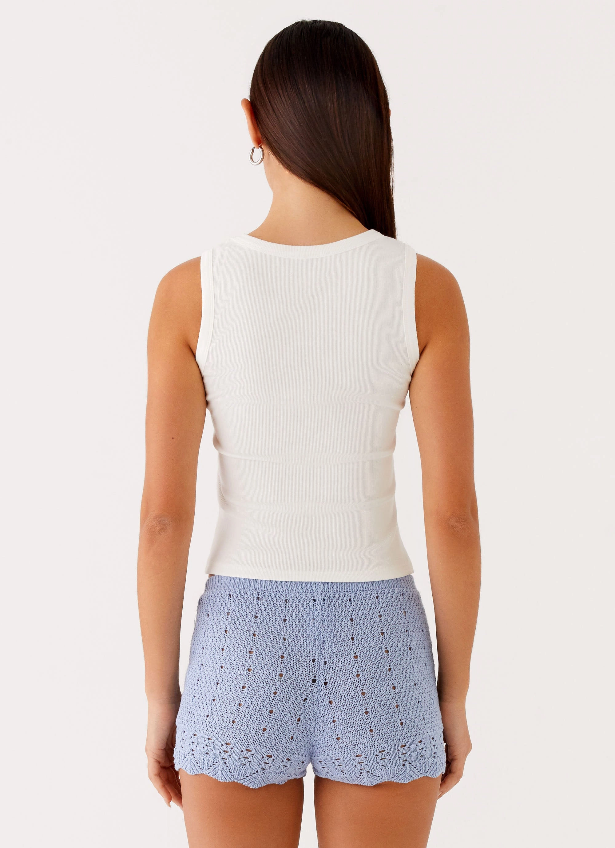 Slip Resistant Minimal Waistband Oakley Low Rise Mini Shorts - Blue