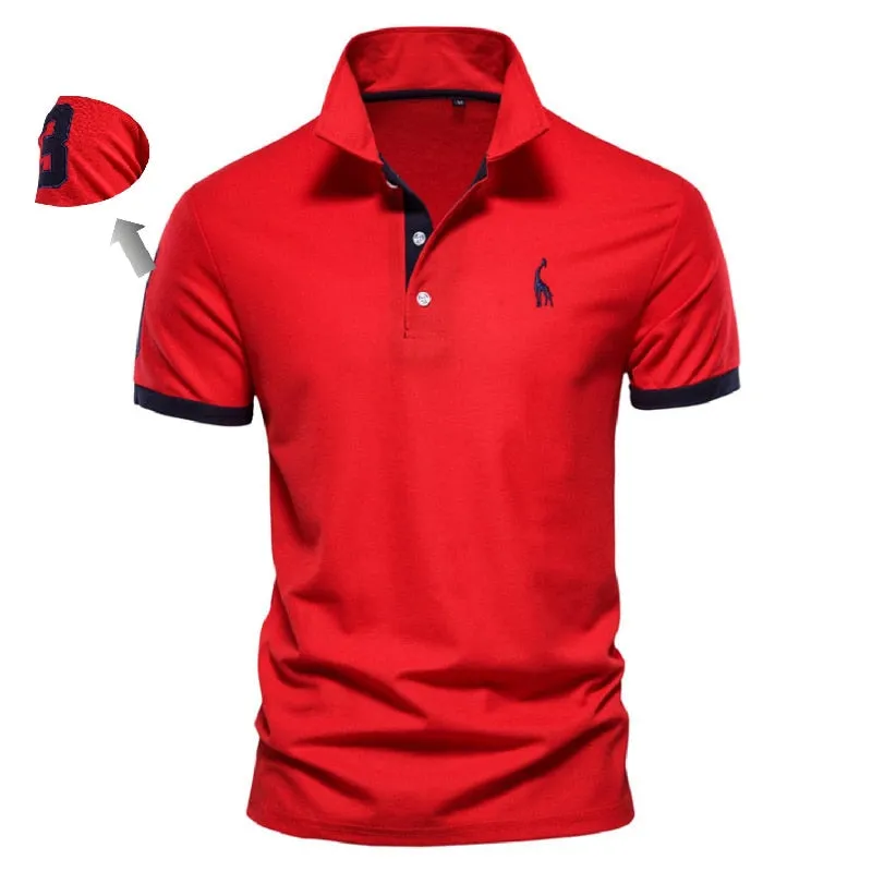 Summer Cotton Polo Shirts