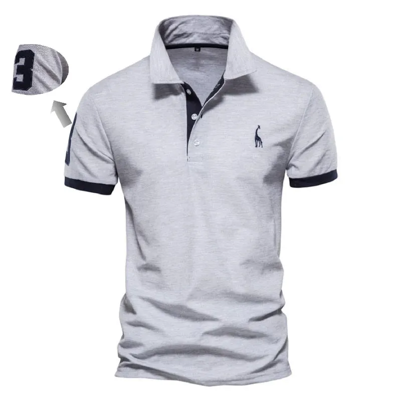 Summer Cotton Polo Shirts