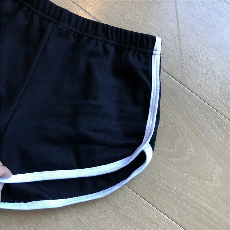 Summer Slim Look Outdoor Tank Top Shorts Sporty Sets Women Korean Casual Home Dance Yoga Activewear