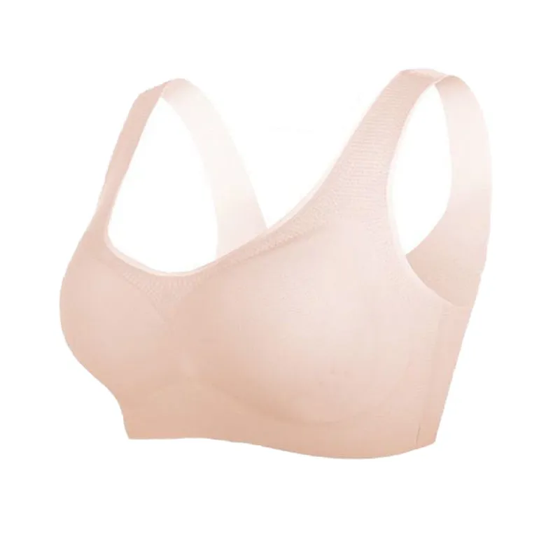 Summer Ultra-thin Ice Silk Seamless Bra Plus Size