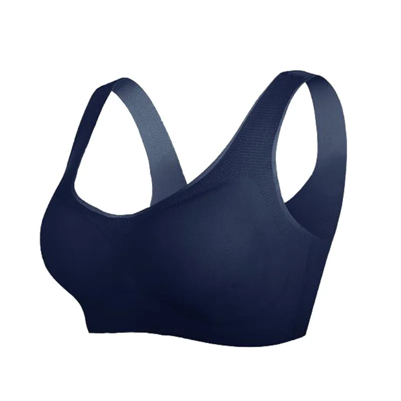 Summer Ultra-thin Ice Silk Seamless Bra Plus Size