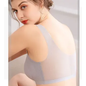 Summer Ultra-thin Ice Silk Seamless Bra Plus Size