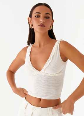 Adaptive Temperature Control Summer Loving Top - Ivory
