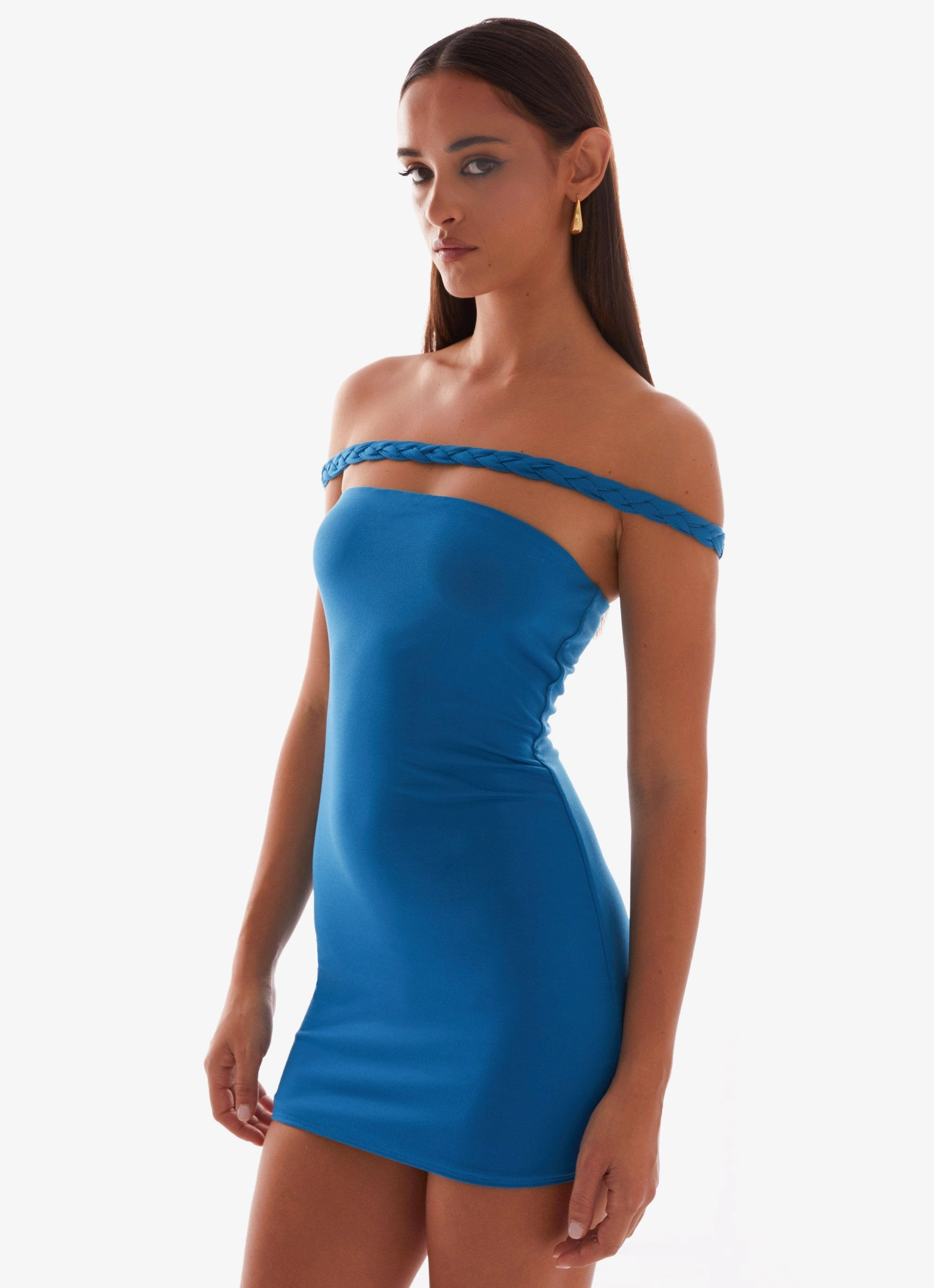 Sunday Sun Mini Dress - Royal Blue Chic Rhythm