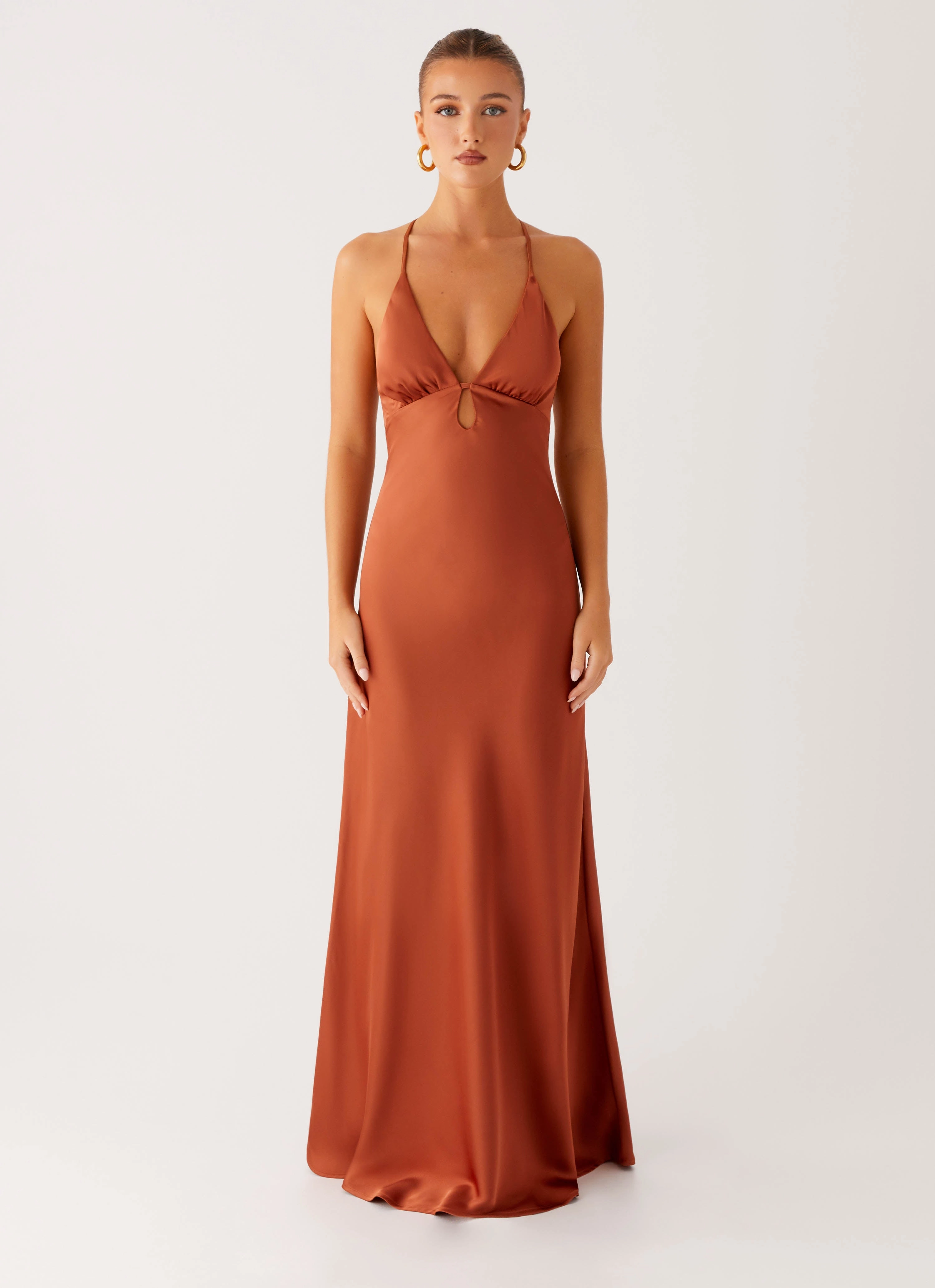 Sundowner Maxi Dress - Rust Smart and Stylish
