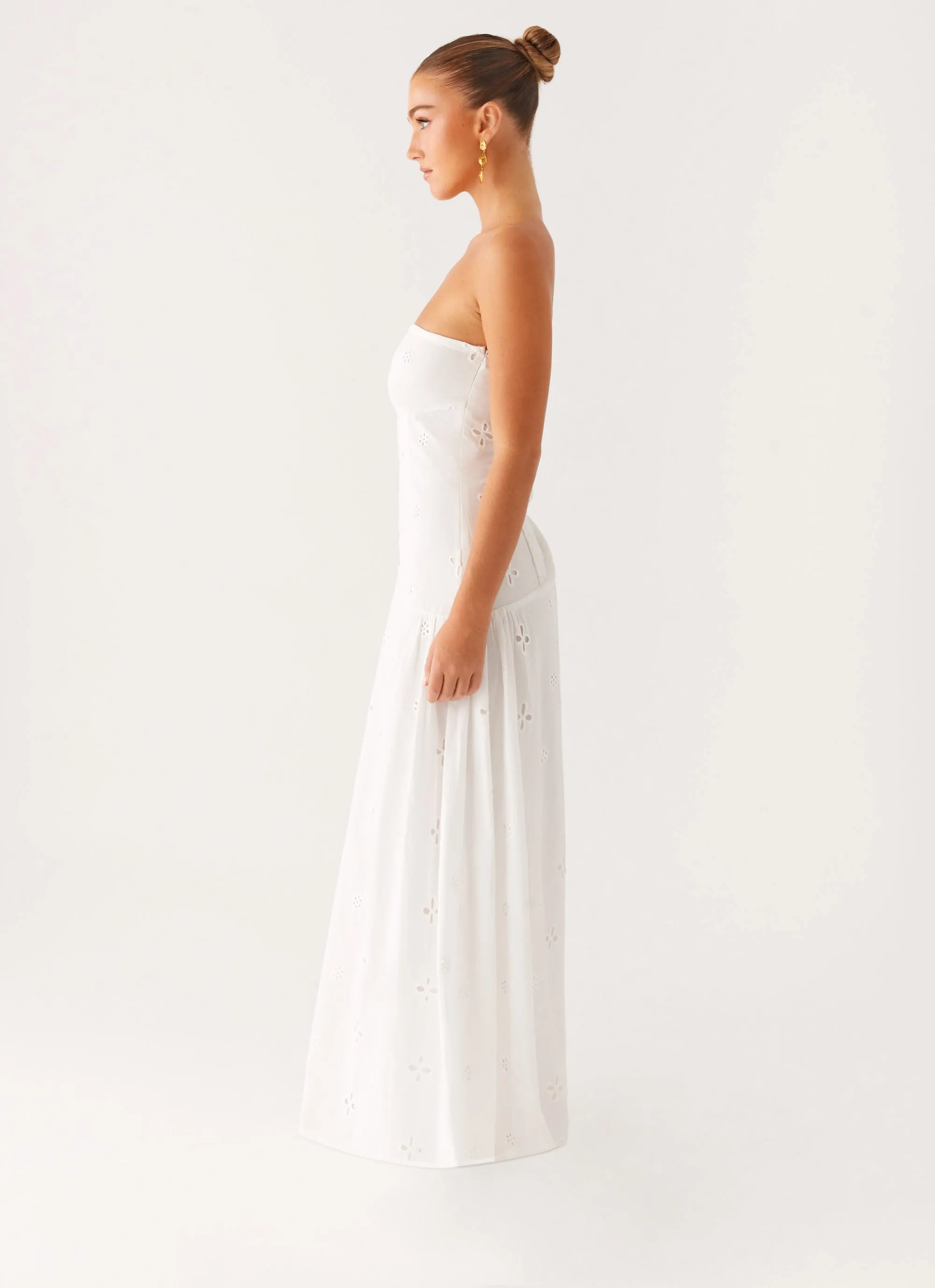 Sunkissed Maxi Dress - Ivory Road Trip Ready Lightweight Material