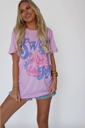 Sweet Joy Tee (FINAL SALE) Adjustable Cuff
